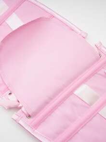 加大码女式花卉印花束腰带，优雅成熟魅力 - 梭织面料，前扣后系带设计 - 彩色 - 查看 8