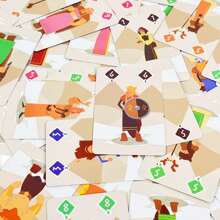 Jogo de Tabuleiro Familiar Simplificado ODIN para 2-6 Jogadores | Diversão de 15 Minutos na Noite de Jogos | Instruções Multilíngues (EN/ES/CN)