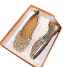 Women Flat Sandals - Gold - View 7