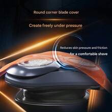 PHILIPS 電動刮鬍刀S1886 3D浮動刀頭 舒適無痕 貼膚速剃 操作簡易 帶有風馳切剃系統 圓倒角刀蓋 耐腐蝕歐洲進口鋼材 IPX7級防水 藍色 - 藍色 - 查看 3