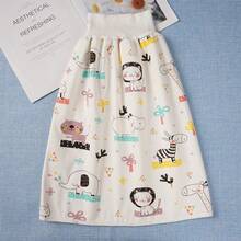 1pc Waterproof Potty Training Skirt, Hidden Snap Design, Breathable Absorbent Diaper Shorts, Suitable For Baby Boys And Girls, High Waist Underwear, Baby Diaper Skirt Leak-Proof Training Pants, Help Baby Get Rid Of Diapers, Suitable For 4-8 Year Old Children To Use At Night (Random Color) - Multicolor - View 18