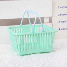 1/7 piezas Cestas de almacenamiento apilables contemporáneas de plástico para organizar el escritorio - Perfectas para la decoración del hogar, oficina y dormitorio, útiles y accesorios de oficina, estanterías - Multicolor - Ver 7