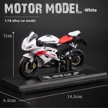 2025-1:18 Motorcycle Model Kawasaki Duka Street Car Sports Car Simulation Model Gift - Birthday Gift - Graduation Gift - Gift - Multicolor - View 13