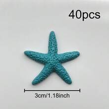 20 件树脂海星装饰，1.18 英寸 - 适用于婚礼、节日、家居工艺品、家居装饰和配饰