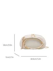 2025 New Women's Metal Accent Personalized Design Shoulder Crossbody Handbag