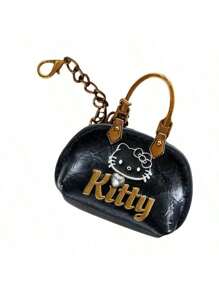 Sanrio 1pc Hello Kitty Mini Rhinestone Purse Set (3 Colors) - Kawaii Keychain Bag For Music Accessories Storage, Cute Cosplay Jewelry Pouch | Christmas Stocking Stuffers, Halloween Party Favors, Easter Basket Fillers, Birthday Gift Bags, Valentine's Day Surprises, Trick Or Treat Bags, Secret Santa Gifts, Shower Favors, Wedding Welcome Kits