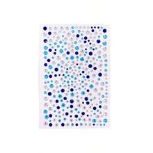 Multi-Pack Shiny 3D Rhinestone Stickers, Colorful Faux Crystal Face And Body Decor, Various Sizes, Suitable For DIY Holidays, Y2K Makeup, Rave Parties, Masquerade Eye Decoration, 1/5 Pieces - Multicolor - View 9