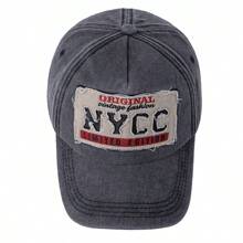 JZML 1pc Unisex NYCC Letter Embroidered Baseball Cap