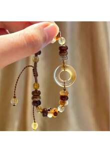 Retro Brown Safety Buckle Bracelet For Women, Fashionable And Exquisite, Simple Bracelet Accessories - Nhiều màu - Xem 3