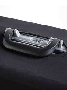 Stretch Luggage Protection Dust Cover, Travel Luggage Cover,Trolley Case Protective Cover, Solid Color Elastic Suitcase Cover, Travel Accessories,Waterproof Anti-Scratch, Fit 20-30 Inch Suitcase, Not Included Suitcase Travel Essentials School Back To School School Supplies Holiday Camping Holiday Essentials Vacation Accessories Summer Bag For School School Accessories School Stuff - Navy Blue - View 5