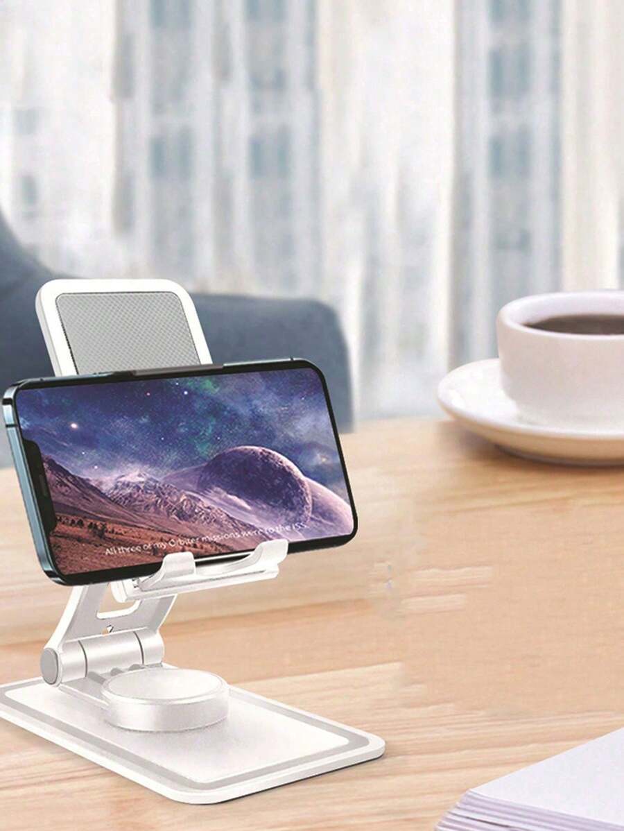 1pc Adjustable Desktop Phone Stand, Slouchy Streamer Stand