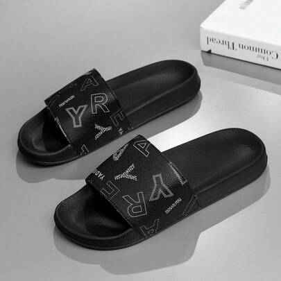 Pantuflas para hombres, pantuflas diseñadas especialmente para la casa, pantuflas planas de EVA suave antideslizante para la casa, pantuflas de playa de verano para hombres, pantuflas casuales para hombres cómodas y duraderas antideslizantes, apropiadas para el uso diario
