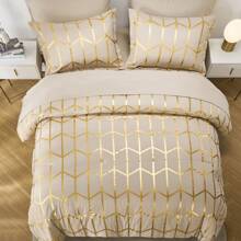 7 Pieces (Full/Queen/King) Elegant Bed In A Bag Comforter Set, Twin(5 Pieces),Stylish Solid Comforter, Soft Microfiber, Comfortable And Warm, Cloud-Like Soft Bedding Set, Bedroom Decor For Spring/Summer/Autumn/Winter, Ideal Gift