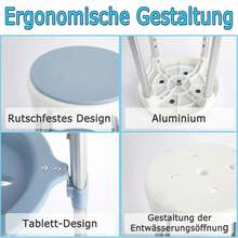 QEENTOE Sedili per bagno e doccia, panche per il trasferimento, articoli per il ritorno a scuola