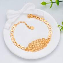 5 pièces Collier multi-couches carré géométrique, doré 18 carats couleur champagne, style romantique français de luxe de Dubaï. Convient pour les mariées, les mariages, les fêtes, les vacances, les cadeaux pour les amoureux, les mères