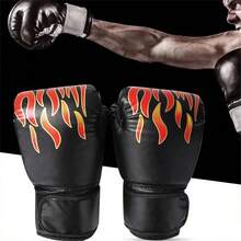 2pcs/Set Boxing Gloves For Training, Comfortable Adjustable Fighting Handguard - Multicolor - View 3