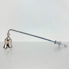 Stingător de lumânări metalic multicolor, decor pentru casă și bucătărie, accesorii pentru lumânări, instrument de parfumare cu mâner, stingător de lumânări, material metalic