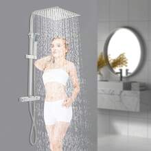 Bathtub & Shower Trim Systems - Silver - View 1