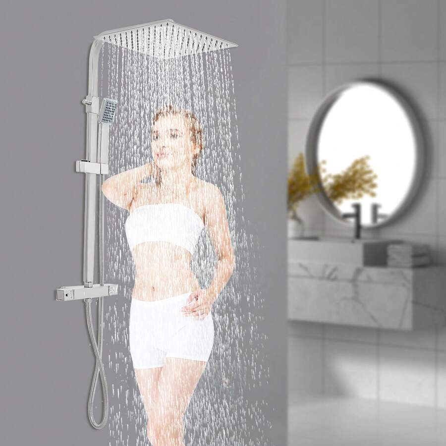 Bathtub & Shower Trim Systems - Silver - View 1