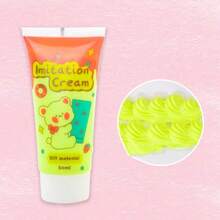 50 جرام مادة غراء كريمي اصطناعي مناسب لصنع الإكسسوارات اليدوية للصيف والمدرسة