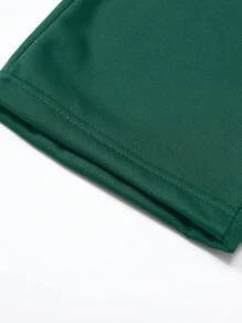 Men's Knitted Straight-Leg Pants, High Street Versatile Casual Loose Fit Sweatpants, Lightweight Suitable For Spring, Autumn & Summer