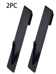 2/1 件不锈钢 S 形淋浴毛巾杆，适用于玻璃门、浴室浴袍挂钩，易于安装的 S 形毛巾和浴袍衣架，适用于淋浴间、厨房、卧室 - 耐用、节省空间的浴室配件 - 彩色 - 查看 16