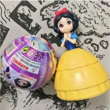 Disney 1pc Disney Dream Princess Collectible Figurine Set - Snow White, , Belle - Cute Cartoon Character Blind Box Toy - Suitable For Bedroom, Desktop, Car Display - Adorable Gift For Fans
