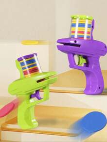 1/2/4个胡萝卜发射器玩具，互动旋转射击益智玩具，儿童节礼物，发射器，男孩玩具，减压玩具，女孩礼物，猫玩具 - EVA泡沫发射器趣味玩具，手持软玩具枪，宠物训练玩具，儿童圣诞袜填充物，个性化派对礼品袋填充物，游戏用软弹，玩具，复活节礼物