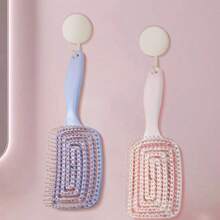 1 Set Of 2 Pcs Volumizing Top-Knot Combs, Women's Dedicated Long Hair Styling Massage Meridian Air Cushion Combs