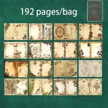 96 Sheets/Bag Writable Foil Notebook, Versatile & Practical "Distant Song" Series, Suitable As Planner, Diary, Scrapbooking Decoration, Great Gift For Birthday, Holiday