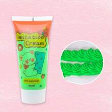 50 جرام مادة غراء كريمي اصطناعي مناسب لصنع الإكسسوارات اليدوية للصيف والمدرسة