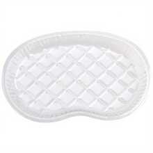 50 件美甲工具清洁收纳一次性纹身永久化妆托盘腰形网格设计塑料碗用于纹身永久化妆工具无需电池，美甲用品，美甲工具，美甲工具，返校，指甲，按压指甲的美甲工具