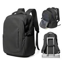 Mochila de viaje y negocios de gran capacidad con compartimento para zapatos, mochila de equipaje resistente al agua para mujeres y hombres, mochila de mano, mochila de senderismo impermeable para deportes al aire libre con múltiples bolsillos que puede contener portátiles de hasta 15.6 pulgadas, adecuada para viajes, trabajo, mujeres, hombres y estudiantes - Multicolor - Ver 9