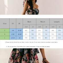 Personalized Print Fashion Dress, Highlighting The Charm Of The Style Of The Best Choice, Showing The Elegant And Coexist Wear, Light And Airy, To Create A Sense Of Spontaneous Beauty - 黑色 - 查看 5
