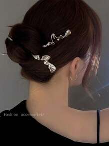1 pezzo Accessorio per capelli con perle finte in stile cinese elegante, adatto per raccolti, versatile, fermagli per acconciature estive, accessorio per chignon, articolo scolastico