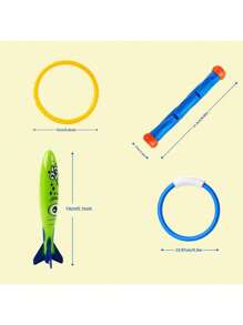 Set de 8 juguetes de piscina, mejores juguetes de piscina, juegos de verano para piscina, juguetes de buceo