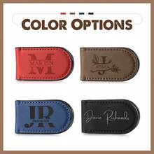1pc Personalized Groomsmen Money Clip Groomsmen Gifts Personalized Money Clip Custom Money Clips Engraved Money Clip Minimalist Gift Money Clip Father's Day Gift For Men Wallet Mini Wallet Purse Wallet