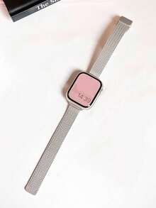 1 件星空细麦穗图案磁性金属表带，适合所有型号 38/40/41/42/44/45/49 毫米，兼容 Ultra/SE/S9/8/7/6/5/4/3/2/1 系列，男女通用，方便磁扣，防刮，适合所有季节