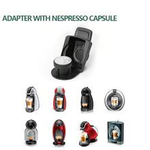 3 Adapters Compatible With Machines, With Original Capsule Adaptor, Whistle And Back To School - Black - View 10