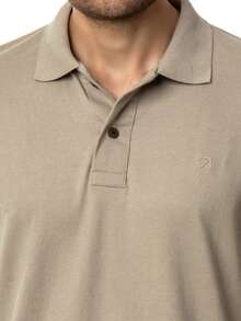 Men's Premium Piquet Polo Shirt - Cát - Xem 6