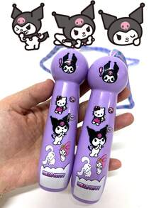 Sanrio Kuromi 跳绳玩具，儿童益智体能训练绳，跳绳学生玩具，儿童运动户外跳绳玩具。 - 彩色 - 查看 7