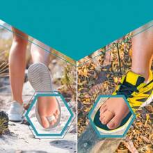 6pcs Adjustable Toe Separator & Straightener - Finger Fixation Straps, Reusable Polyester Fracture Splints For Hammer, Crooked And Overlapping Toes, Lace Closure, Hand Wash Only, Comfortable Polyester Toe Protectors Gym Accessories