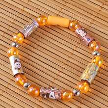 3pcs Random Sticker Bracelets DIY Handmade Bracelet Cute Sticker Creative Sticker Holiday Gift,School Supplies,Back To School - Multicolor - View 3