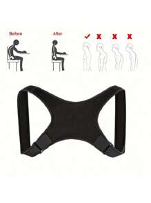 In The Autumn And Winter Seasons, A Bulky Blurred Orthopedic Brace For Posture And Posture Correction For Men, Adults, And Children, Sports And Outdoor Accessories, Used For Corrective And Preventative Arc-Shaped Auxiliary Training Tools. Christmas Gift, Thank You And Happy New Year.