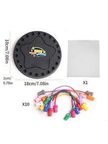 1 Set Rope Untie Puzzle Game Challenge, Brain Training Logical Reasoning Skill, Intelligence Development, Concentration, Observation And Patience Training, Parent-Child Interactive Tabletop Puzzle Toy, Random Color Parts - Multicolor - View 13