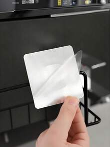 Bathroom Rack, Toilet Rack, Paper Towel Rack, Above The Toilet, Waterproof And Punch-Free Bathroom, Bathroom Toiletries Storage, Kitchen Seasoning Bottle Storage, Punch-Free Installation, Including 2 Traceless Stickers, Waterproof And Moisture-Proof, Strong Load-Bearing Capacity, Bathroom Rack Designed For You Who Pursue A Clean And Convenient Life - Holiday Gift - Black and White Random Round Wire Double Layer - View 6