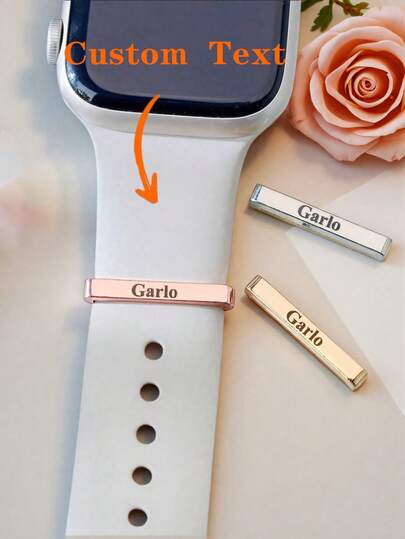 Customized Watch Band Accessories, Personalized Stackable Rings, Unique Buckles, Watch Band Decorations, Watch Band Charms, Mother's Day Gift, Customized Engraving, Best Selling Items, Birthday Gift, Mother's Day Gift, Father's Day Gift, Girlfriend Gift, Wife Gift, Husband Gift, Mother Gift, Boyfriend Gift, Best Holiday Gift, Jewelry & Watches, Seasonal Picks, Elegant Apparel, New Year Party