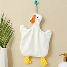 3pcs Set Hanging Hand Towels, Cute Goose Shaped, Bathroom Towels With Hanging Loop, Super Absorbent, Quick Dry, Thick & Soft Polyester, Suitable For Kitchen And Bathroom Decor Back To School Dish Cloths Kitchen Towel - Multicolor - View 10