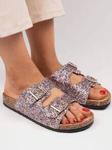 Slide Sandals - Colour - View 3