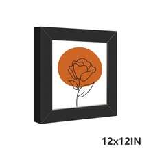 1/3 pezzi, cornici per quadri di diverse dimensioni 30x30cm/20x20cm, vari colori disponibili: nero, bianco, legno, cartoncino nero, cornici colorate, eleganti cornici quadrate per foto/ritratti da parete, adatte come regali per Natale, matrimonio, Capodanno, Pasqua, Festa della Mamma